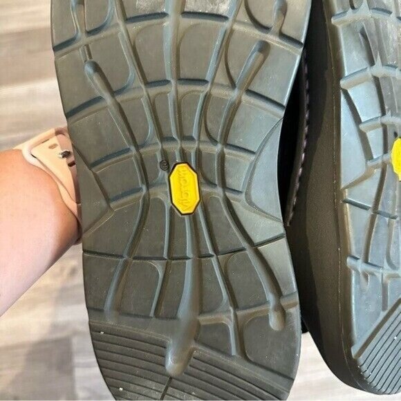 Chaco Black Loafers with White Accents - Picture 7 of 8